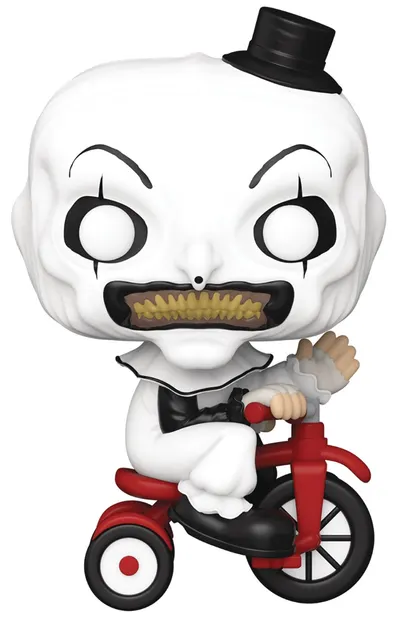 Figură Funko POP! Movies: Damien Leone's Terrifier - Art the Clown with Bike #1591