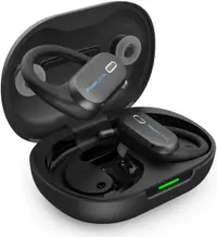 Căști fără fir PowerLocus - Jumpy, TWS, albastru/negru