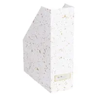 Organizator pentru documente Bigso Box of Sweden Estelle, alb-auriu