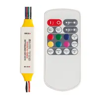 Controller Profesional Rf Benzi Led Rgbw, 6-24v Dc, 3x2.5+4a, Ip63