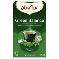 Ceai echilibru verde, bio, 17 pliculete, 30,6g, YogiTea