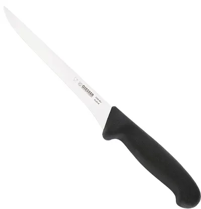 Cuțit de dezosat cu lamă dreaptă și tare Giesser - 18 cm
