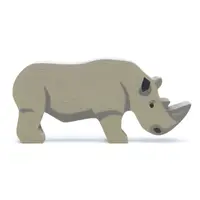 Figurina din lemn - Rhinoceros