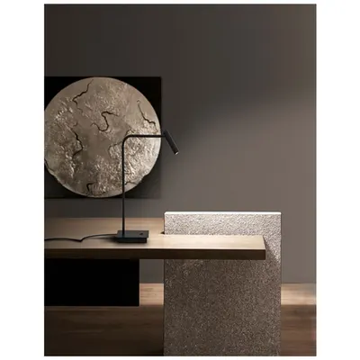 Veioza SICILY Negru Aluminiu Adjustable Intrerupator On/Off LED Samsung 3 Wat 190Lm 3000K IP20