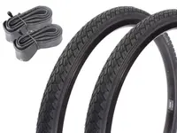 Set anvelope bicicletă KUJO ONE 0 ONE A 26 inch x 1,75 inch + cameră AV