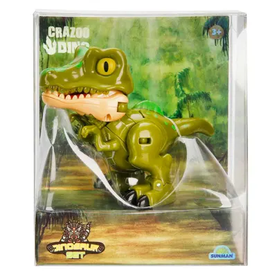 Dinozaur transformabil 2 in 1, Crazoo, Spinosaurus