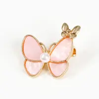 Brosa martisor fluture roz