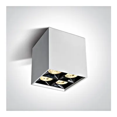 Kiko Square F LED 15W 1200lm 3000K 38° 220-240V IP20 alb