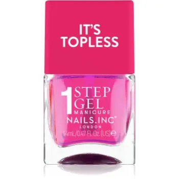Nails Inc. It’s Topless lac de unghii sub forma de gel pentru un efect de lunga durata