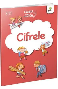 Cifrele. Caietul meu de exersat