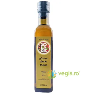 Ulei din Boabe de Soia Presat la Rece 250ml