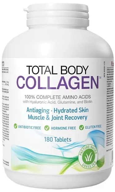 Total Body Collagen, 180 tablete, Natural Factors