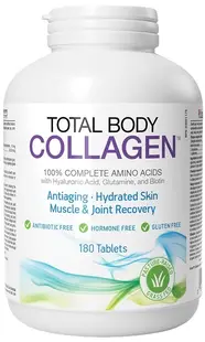 Total Body Collagen, 180 tablete, Natural Factors