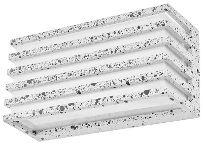 Aplica LED exterior Elbulgaria - Stockholm, 12W, IP44, 4000K, alb