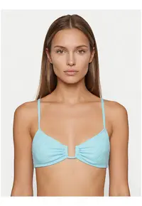 Top de bikini dama - albastru - material sintetic - fara inchidere