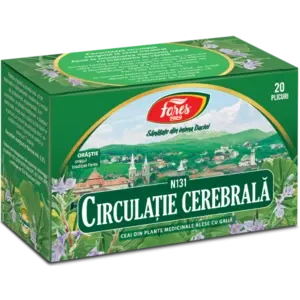 Ceai Circulatie cerebrala - N131 - 20pl - Fares