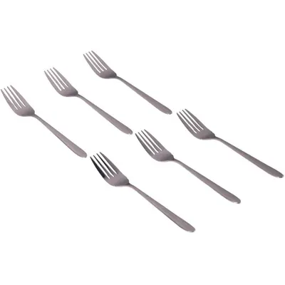 Furculite pentru Peste, din Inox, Argintii, 6 Bucati, Grunberg
