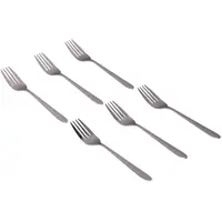 Furculite pentru Peste, din Inox, Argintii, 6 Bucati, Grunberg