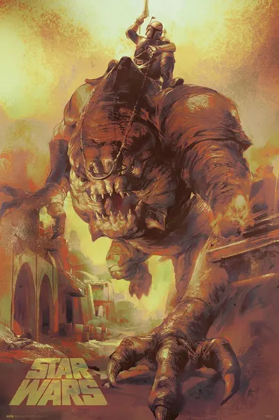 Poster Erik Movies: Star Wars - Rancor Ride