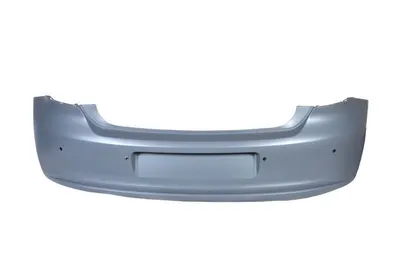 Bara spate deschidere evacuare mare, cu locas senzorii parcare, grunduit, TUV potrivit VW POLO, POLO IV, POLO V Hatchback 2009-2014
