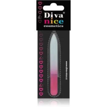 Diva & Nice Cosmetics Accessories pila de unghii din sticla mic