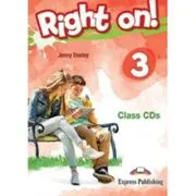 Curs Limba Engleza Right On 3. Audio CD la manual