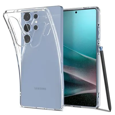 Husă Spigen - Liquid Crystal, Galaxy S25 Ultra, transparent