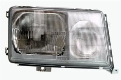 Far dreapta (H3 H4, pneumatic, fundal argintiu) MERCEDES Clasa COUPE (C124), KOMBI T-MODEL (S124), SEDAN (W124)