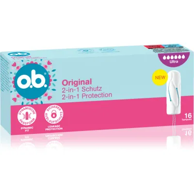 o.b. Original Ultra tampoane 16 buc