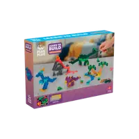Set constructie Plus-Plus, 600 piese, Invata sa construiesti dinozauri