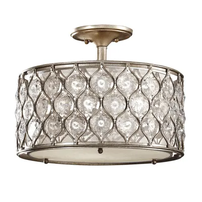 Plafoniera Lucia 3 Light Semi-Flush Light