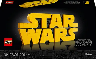 Constructor LEGO Star Wars - Logo-ul Star Wars (75407)