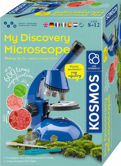 Kit educațional Thames & Kosmos - MicroscopMy Discovery