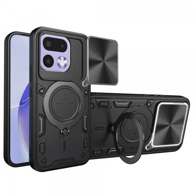 Husa pentru Realme 16 Pro, Techsuit, CamGuard Pro, Neagra