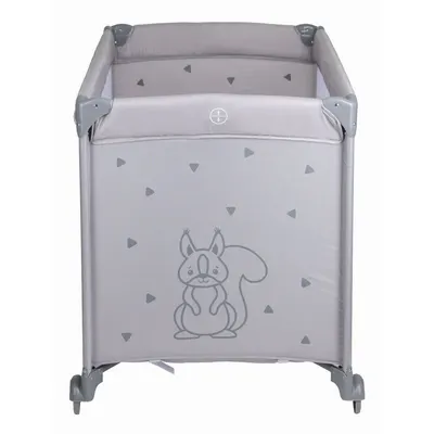 Patut pliabil cu un nivel 120x60 cm FreeON Nap Grey