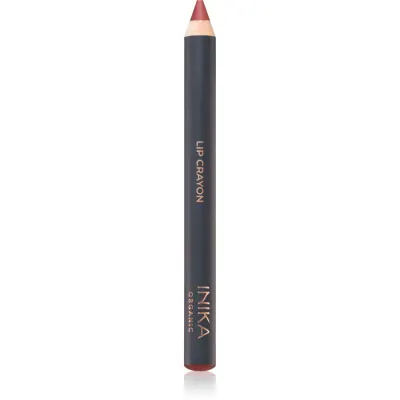INIKA Organic Lipstick Crayon dermatograf cremos pentru buze culoare Rose Nude 3 g