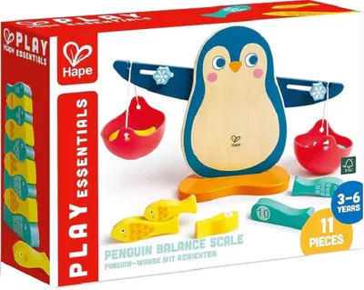 Set de joc Hape International - Cântar în formă de pinguin