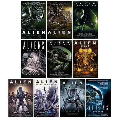 Alien Series 10 Books Collection Set (out Of The Shadows, Sea Of Sorrows, River Of Pain, Incursion, Invasion, The Cold Forge, Prototype, Isolation, Uncivil War, Infiltrator)