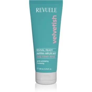 Revuele Velvetish Revival Ready Body Cream Scrub exfoliant delicat pentru corp cu efect revitalizant