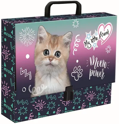 Geantă cu mâner St. Majewski My Little Friend - A4, Kitty Party