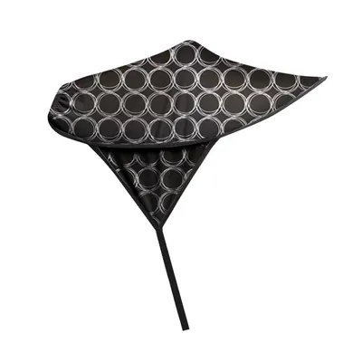 Copertina pentru carucior cu protectie UV model universal Black Circles