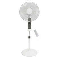 Ventilator Electric, cu Picior, Telecomanda, 40 cm, 3 Trepte Viteza, 45 W, Negru, Victronic