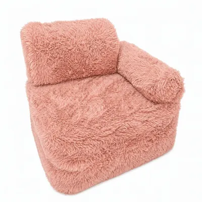 Fotoliu de copii roz deschis Mammoth – Meowbaby