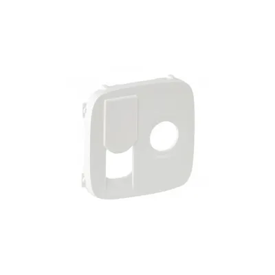 Capac Valena Allure - TV priza 0-2400 MHz + RJ 45 category 6 UTP - alb