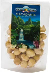 Nuci de macadamia organice, crude, 80 g, Bio King