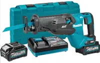Fierăstrău sabie cu acumulator Makita - JR002GM201, 40V-XGT, 32 mm 2x4.0 Ah
