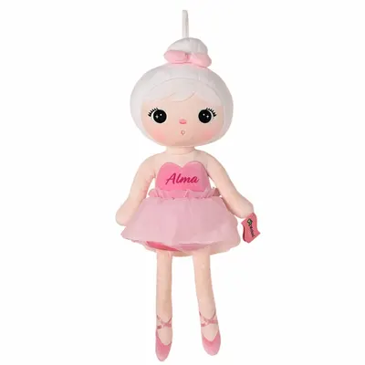 Papusa personalizata de plus Balerina (XL)