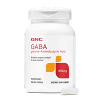 Gaba, 650 mg, GNC | 90 capsule