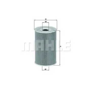 Filtru ulei MAHLE ORIGINAL OX 351D