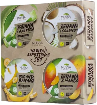 Mussa Canaria Set - Creme de corp din Insulele Canare, 4 x 70 ml